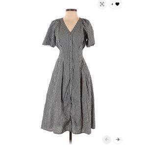 Love, Bonito Gingham Midi Dress - Small